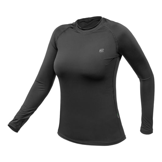 T-SHIRT THERMO SENSE FEM. PRETO