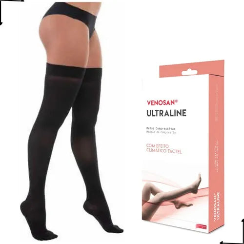 MEIA CALÇA 20-30 ULTRALINE 4000 PRETOPÉ FECHADO