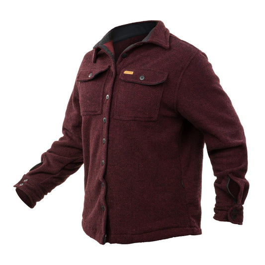 CAMISA JACKAL ML - BORDÔ UNISSEX