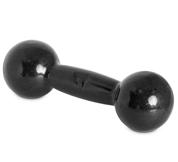 HALTER EMBORRACHADO 4 KG - PRETO
