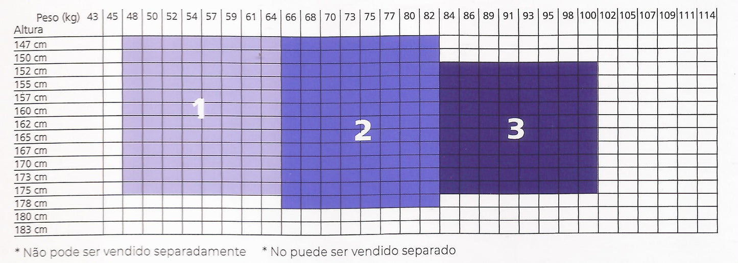 MEIA COXA 15/20 AUDACE 7/8