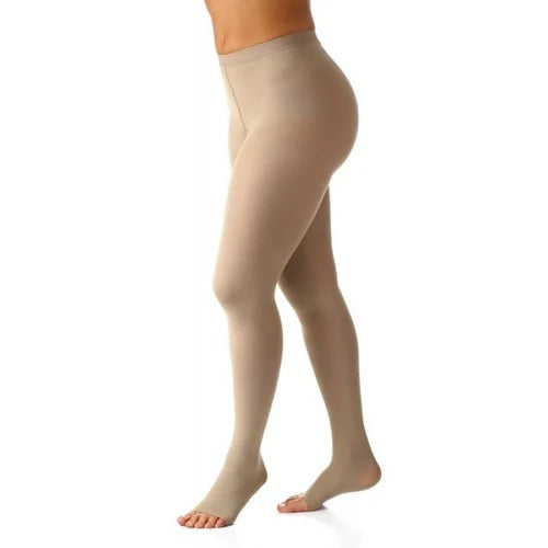 MEIA CALCA 20/30 BASIC BEGE P. ABERTA