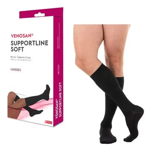 SUPPORTLINE SOFT PANTURILHA 18-22MMHG G UNISSEX PF PRETO
