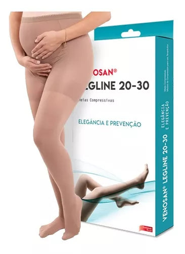 MEIA CALÇA GESTANTE 20-30 LEGLINE OLINDA PÉ FECHADO