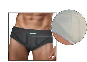 CUECA PARA HÉRNIA INGUINAL DUPLA
