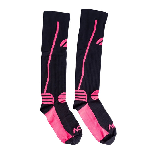 MEIA DE COMPRESSÃO PRETA/ROSA